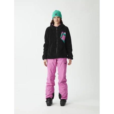 PICTURE Polaire zippée femme IZIMO FZ - BLACK