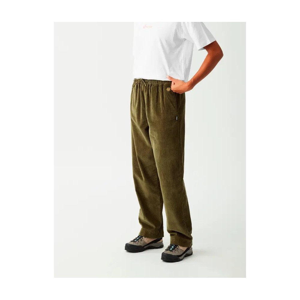 PICTURE Pantalon en velours femme LAIKKO - TOBACCO