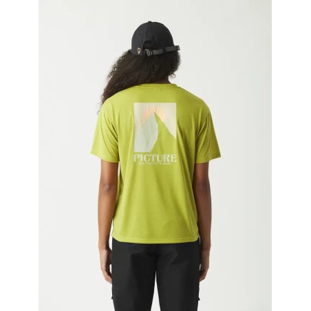 PICTURE T-shirt de randonnée femme TIMONT TECH - SPLIT PEA