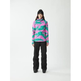 PICTURE Sous-vêtement thermique femme PAGAYA PRINTED HIGH - RETRO BLISS PRINT