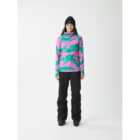 PICTURE Sous-vêtement thermique femme PAGAYA PRINTED HIGH - RETRO BLISS PRINT