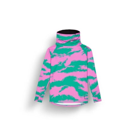 PICTURE Sous-vêtement thermique femme PAGAYA PRINTED HIGH - RETRO BLISS PRINT