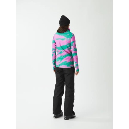 PICTURE Sous-vêtement thermique femme PAGAYA PRINTED HIGH - RETRO BLISS PRINT