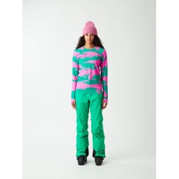 PICTURE T-shirt thermique femme MILITA PRINTED - RETRO BLISS PRINT