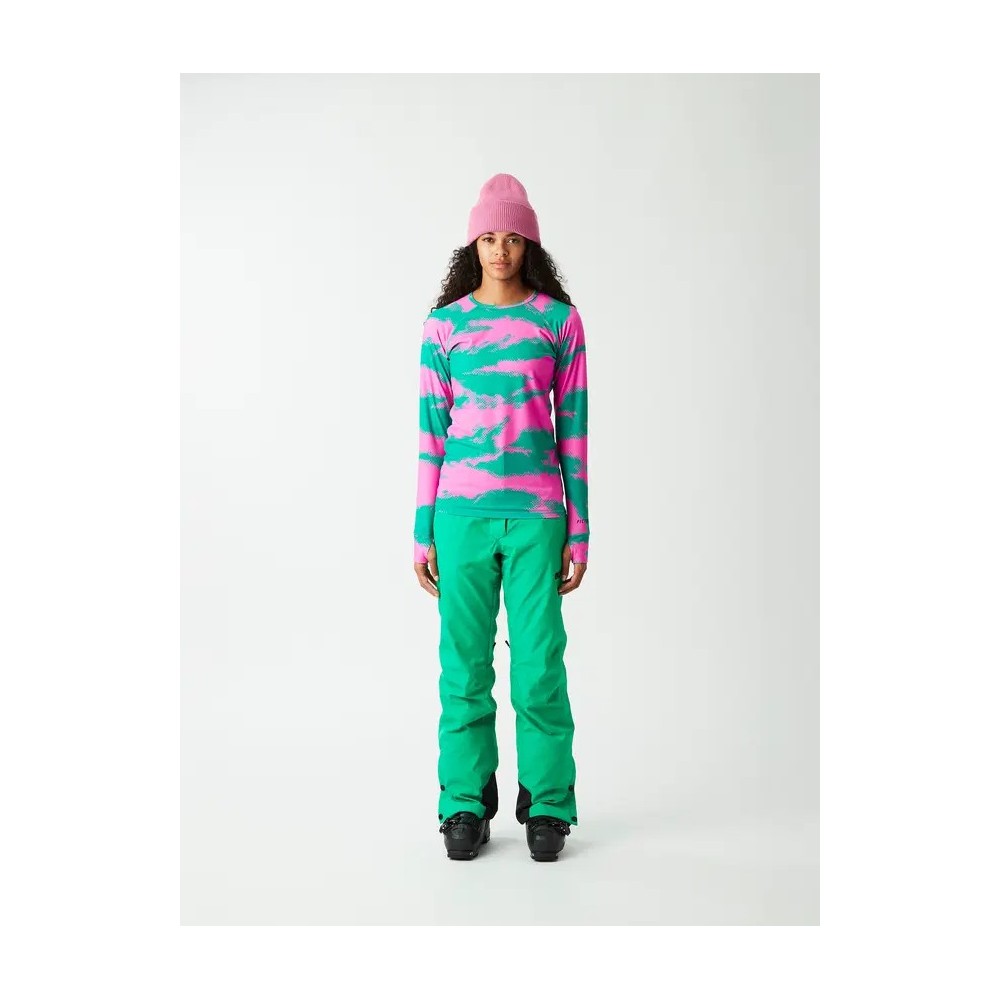 PICTURE T-shirt thermique femme MILITA PRINTED - RETRO BLISS PRINT