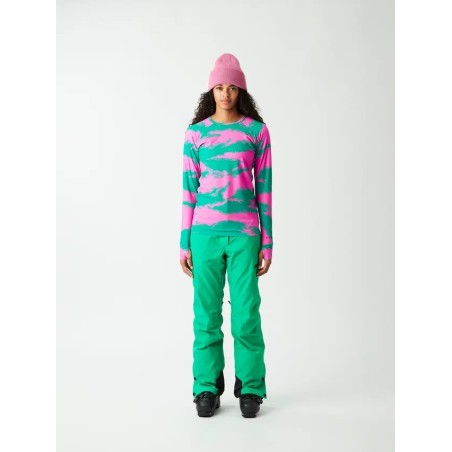 PICTURE T-shirt thermique femme MILITA PRINTED - RETRO BLISS PRINT