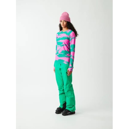 PICTURE T-shirt thermique femme MILITA PRINTED - RETRO BLISS PRINT