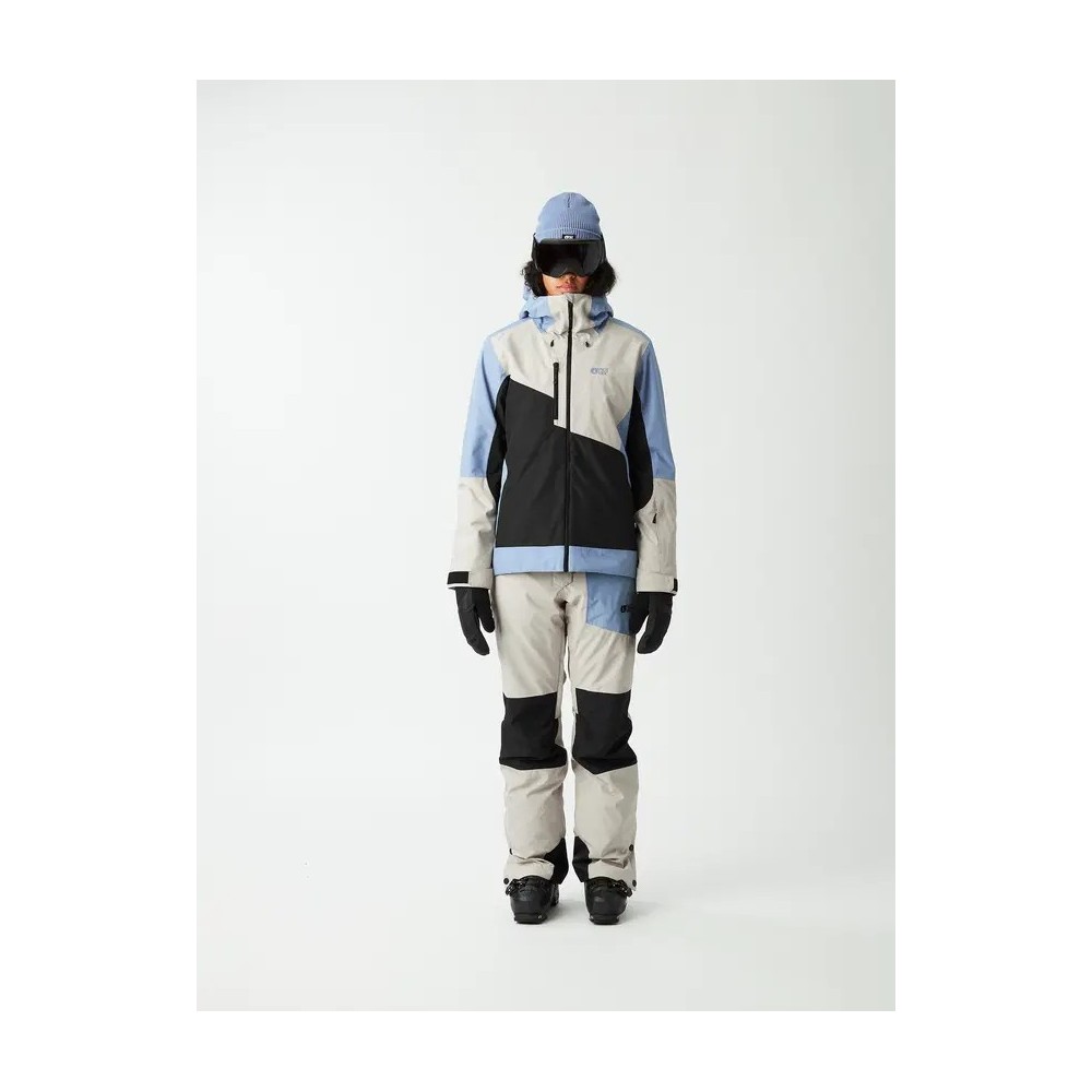 PICTURE Veste de ski & snowboard femme SEAKREST - STONEWASH