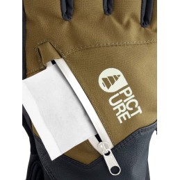 PICTURE Gants femme KAKISA - TOBACCO