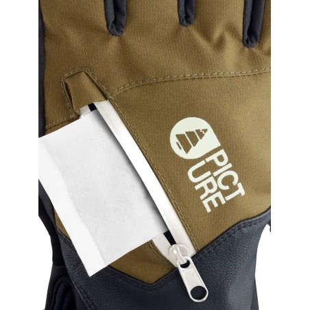 PICTURE Gants femme KAKISA - TOBACCO