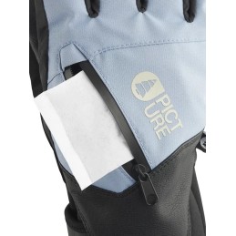 PICTURE Gants femme KAKISA - STONEWASH