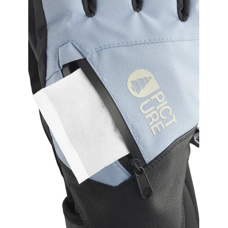 PICTURE Gants femme KAKISA - STONEWASH