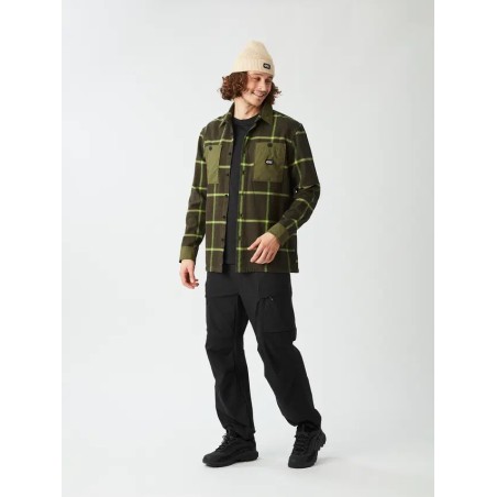 PICTURE Chemise à carreaux homme RELOWA - TOBACCO