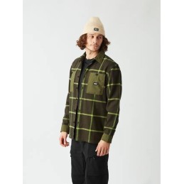 PICTURE Chemise à carreaux homme RELOWA - TOBACCO