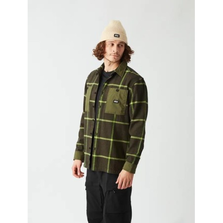 PICTURE Chemise à carreaux homme RELOWA - TOBACCO