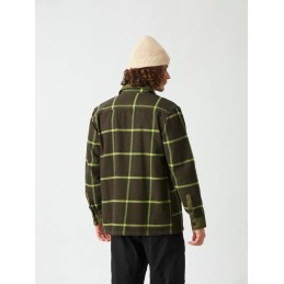 PICTURE Chemise à carreaux homme RELOWA - TOBACCO