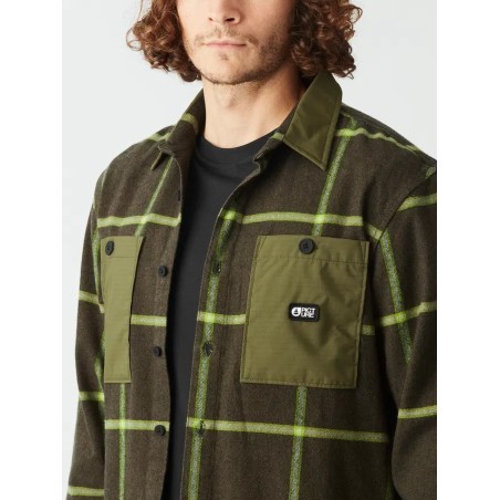 PICTURE Chemise à carreaux homme RELOWA - TOBACCO