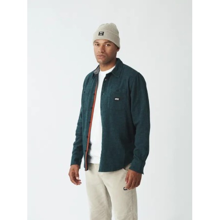 PICTURE Chemise homme LEWELL - DEEP WATER