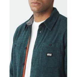 PICTURE Chemise homme LEWELL - DEEP WATER