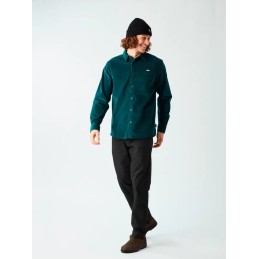 PICTURE Chemise en velours homme GRAFTONS - DEEP WATER