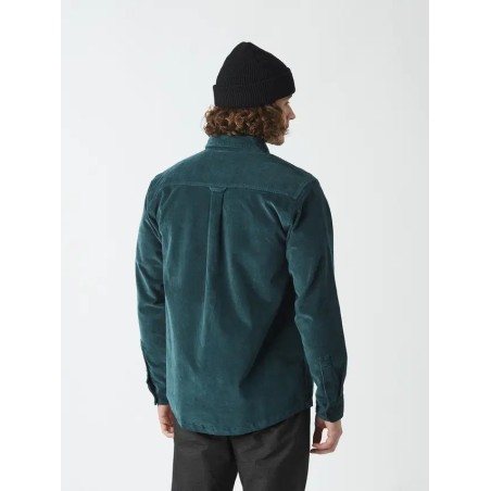 PICTURE Chemise en velours homme GRAFTONS - DEEP WATER