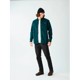 PICTURE Chemise en velours homme GRAFTONS - DEEP WATER