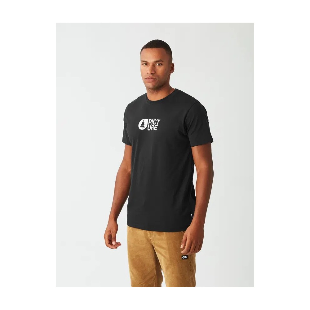 PICTURE T-shirt homme BASEMENT CLASSIC - BLACK