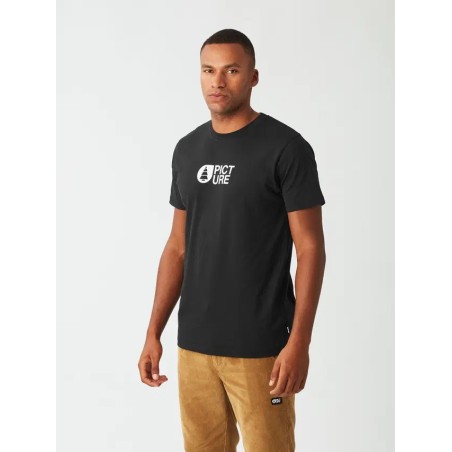 PICTURE T-shirt homme BASEMENT CLASSIC - BLACK
