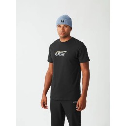PICTURE T-shirt homme BASEMENT CAMO - BLACK
