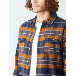 PICTURE Chemise à carreaux homme HILLSBORO - PATRIOT BLUE