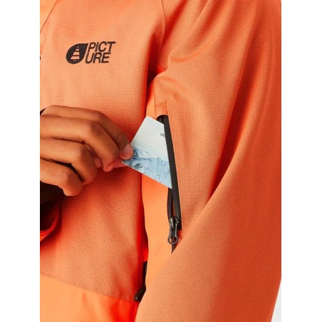 PICTURE Veste de ski & snowboard homme GOODS - NEON FLARE