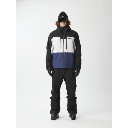 PICTURE Veste de ski & snowboard homme OBJECT - BLACK VAPOR GREY