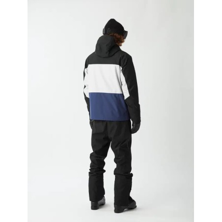 PICTURE Veste de ski & snowboard homme OBJECT - BLACK VAPOR GREY