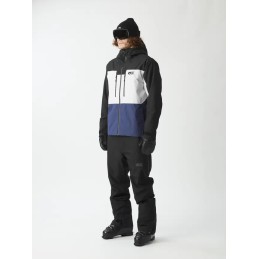 PICTURE Veste de ski & snowboard homme OBJECT - BLACK VAPOR GREY