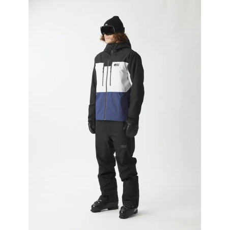 PICTURE Veste de ski & snowboard homme OBJECT - BLACK VAPOR GREY