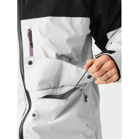 PICTURE Veste de ski & snowboard homme AKNA - VAPOR GREY