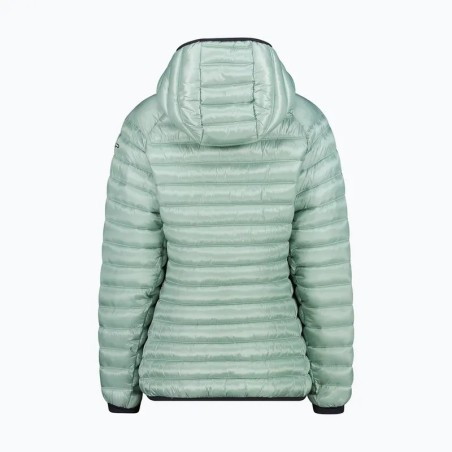 CMP WOMAN JACKET FIX HOOD - JADE