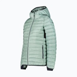 CMP WOMAN JACKET FIX HOOD - JADE
