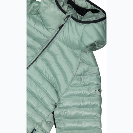 CMP WOMAN JACKET FIX HOOD - JADE