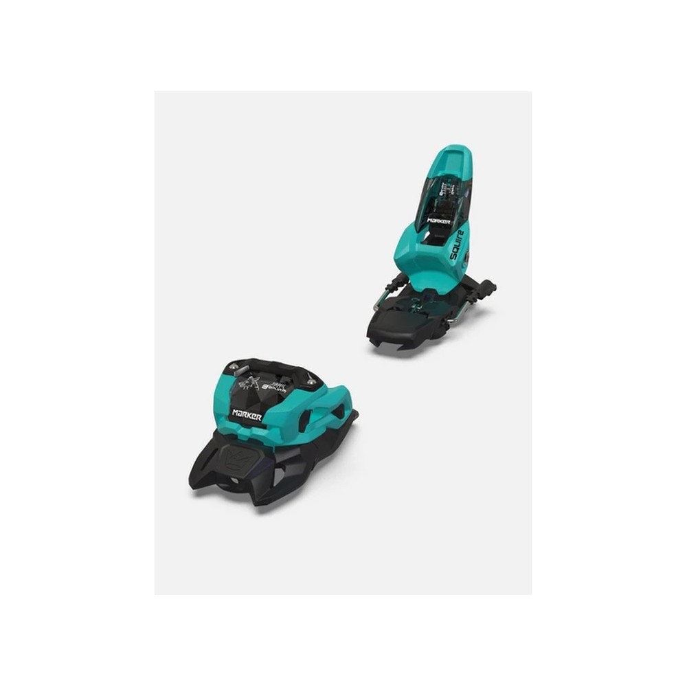 MARKER Fixations de ski SQUIRE - BLACK/TEAL