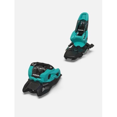 MARKER Fixations de ski SQUIRE - BLACK/TEAL