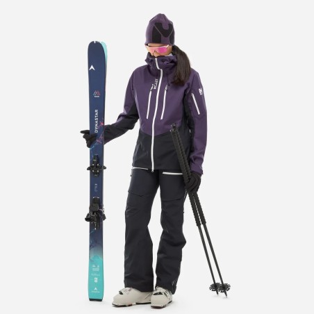 MILLET veste de ski W WHITE 3L - PURPLE/VELVET