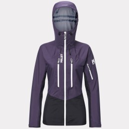 MILLET veste de ski W WHITE 3L - PURPLE/VELVET