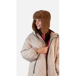 BARTS Chapka LUCERNE BOMBER- BROWN