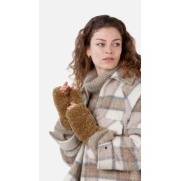 BARTS Mitaines BRITAMU FINGERLESS GLOVES - BROWN