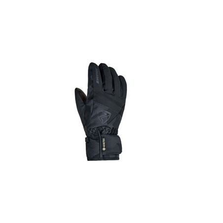 ZIENER gants Jr LEIF - BLACK GREY INK CAMO