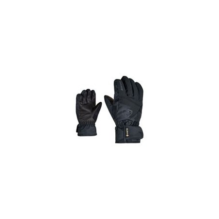 ZIENER gants Jr LEIF - BLACK GREY INK CAMO
