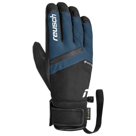 REUSCH Gants BOOSTER G-TEX H - BLACK/DRESS BLUE