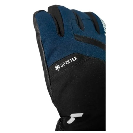 REUSCH Gants BOOSTER G-TEX H - BLACK/DRESS BLUE