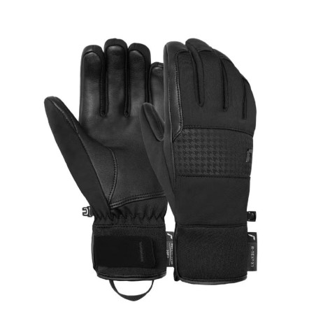 REUSCH Gants MARTA R-TEX - BLACK/PIED DE POULE
